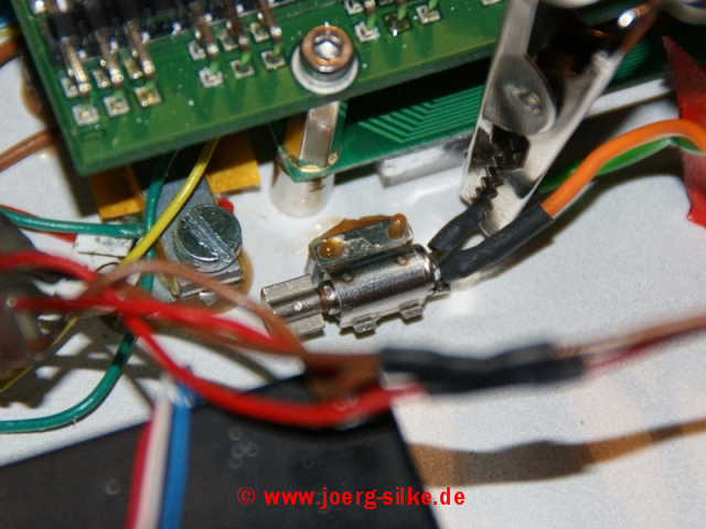 Blauzahn - Einbau des Vibrationsalarms