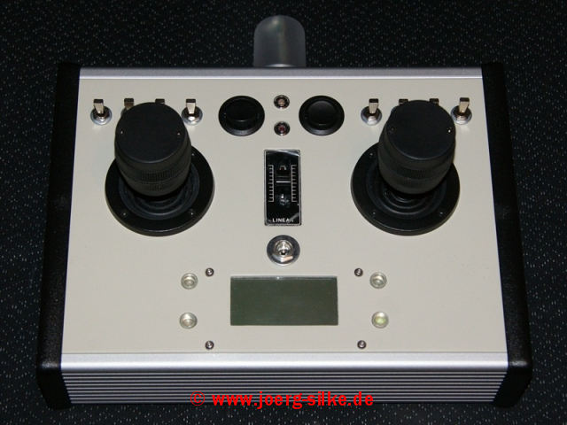 Blauzahn - Alle Komponenten im Sendergehäuse